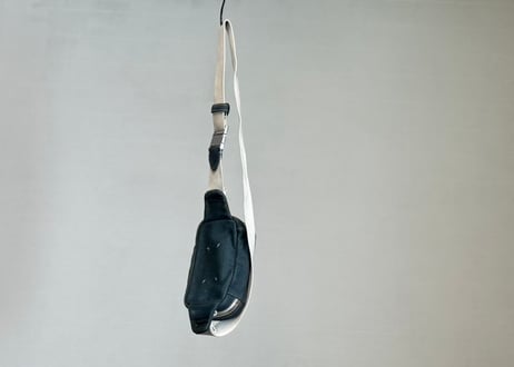 maison margiela denim shoulder bag