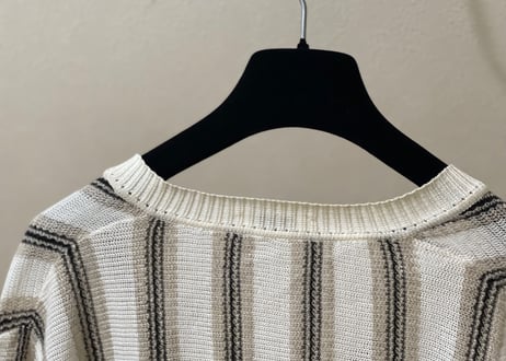 loewe strip cardigan