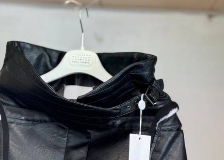 maison margiela "白タグ" fake leather ”2019 look 9” jacket dead stock