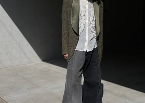 ermanno diermasanno 2021ss lace jacket dead stock