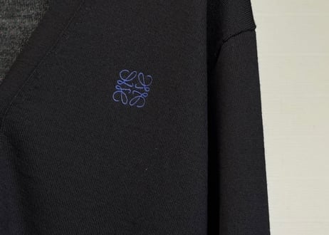 loewe 2024ss anagram cardigan dead stock