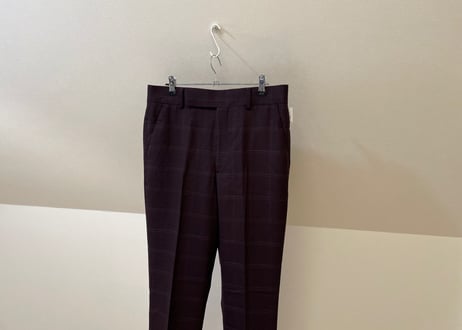 paul smith check trousers dead stock