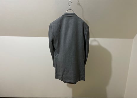 【setup special pick up】80-90s set up suit "gray check double"