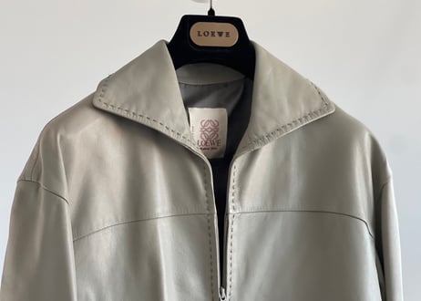 loewe leather jacket