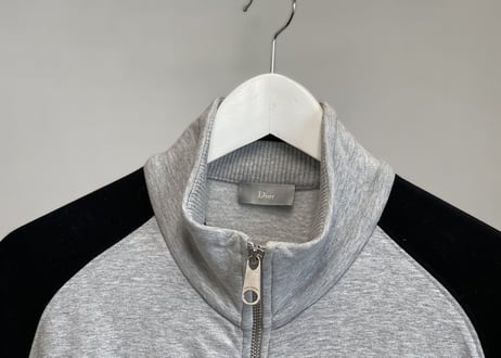 dior homme logo jersey jacket