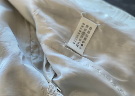 maison margiela leather jacket