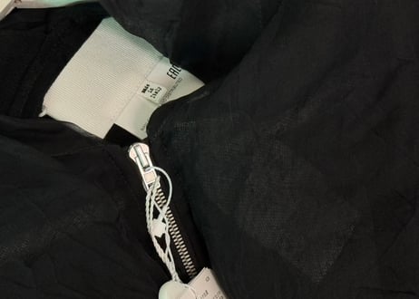 maison margiela "白タグ" silk sheer jacket dead stock