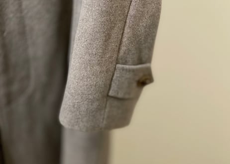 issey miyake angola long coat