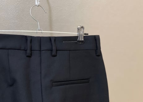 mm6 maioson margiela 2020aw hem slit trousers 40 dead stock