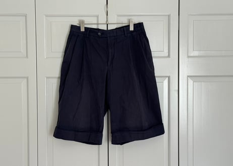 balenciaga wide tack shorts