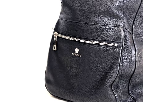 2017aw gianni versace leather back pack