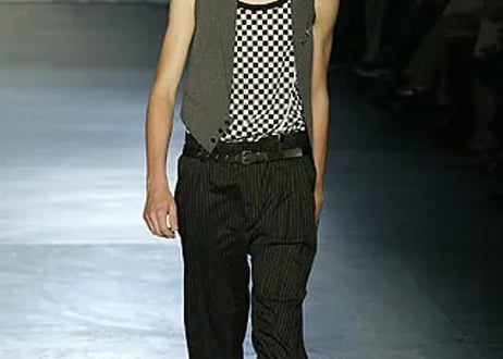 diorhomme 2006ss ”mods/ska”期 checker tops
