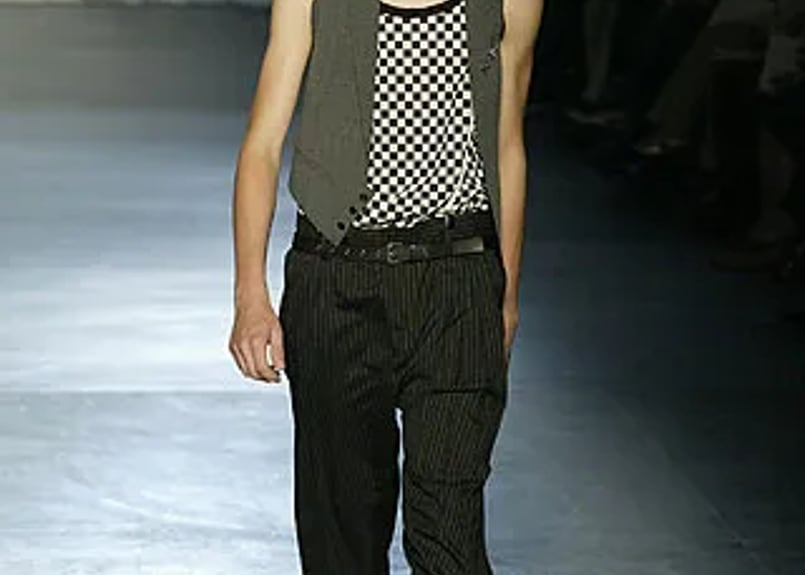 diorhomme 2006ss ”mods/ska”期 checker tops | wee