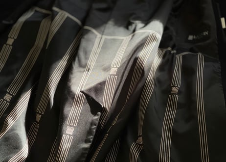 lanvin belted long coat