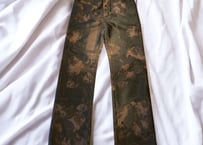 jean paul gaultier flower pattern pants