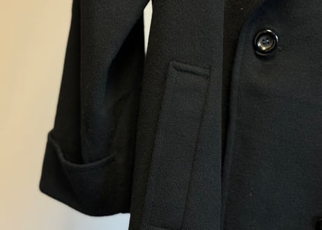 pure cashmere double long coat