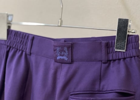 1980-90s christian dior high weist eazy trousers