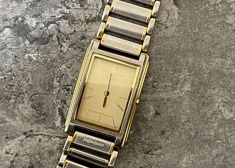 yves santlaurent dress watch