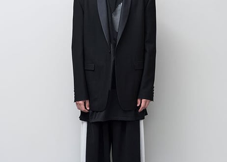 2017ss lad musician over size tuxedo jacket dead stock