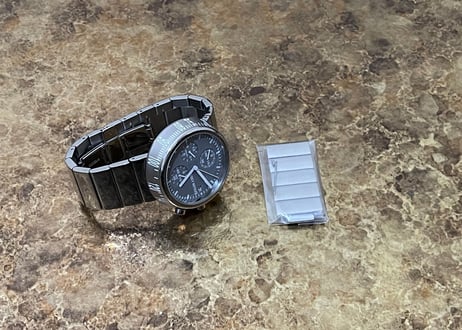 issey miyake dress watch dead stock