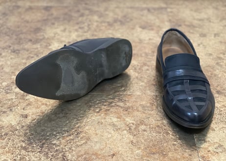 louis vuitton leather loafer