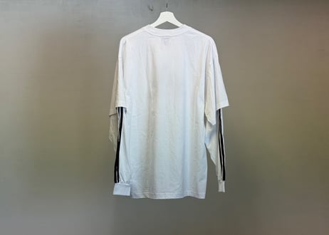 balenciaga adidas game shirt white