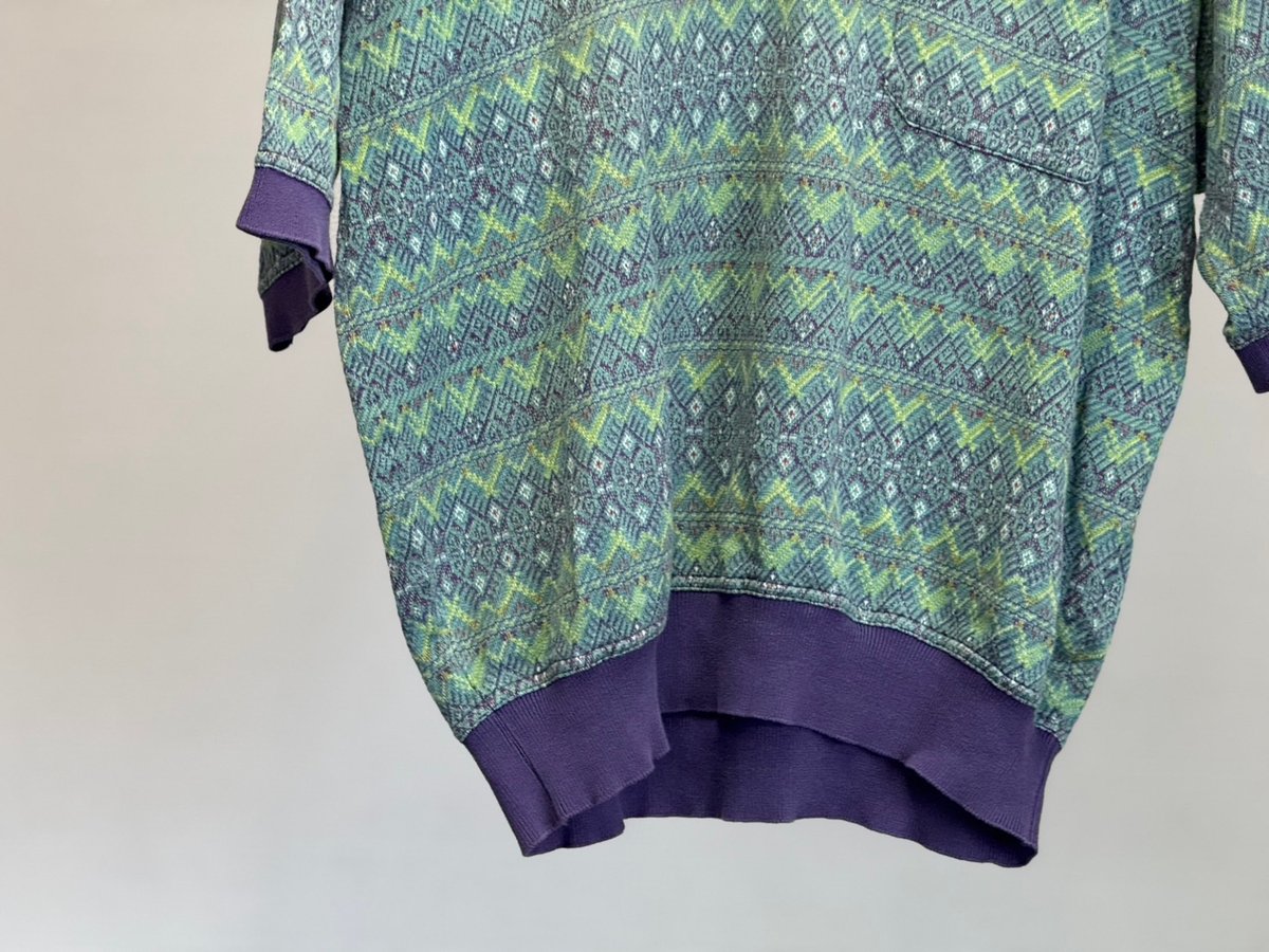 yves saint laurent knit polo shirt | weekend tokyo