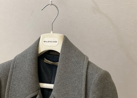 baleciaga double long coat