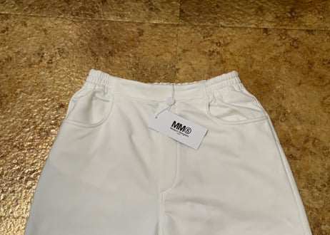 mm6 maison margiela 2020aw eazy white pants dead stock