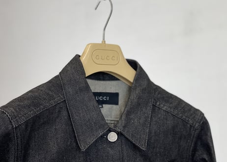gucci denim jacket dead stock