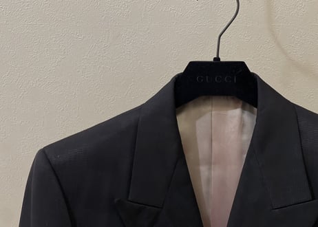 gucci double set up suit