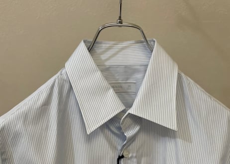 prada 2020ss stripe shirt dead stock