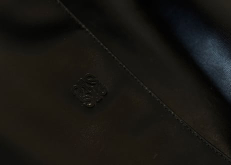loewe anagram leather shoulder bag