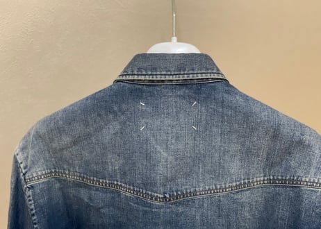 maison margiela denim shirt dead stock