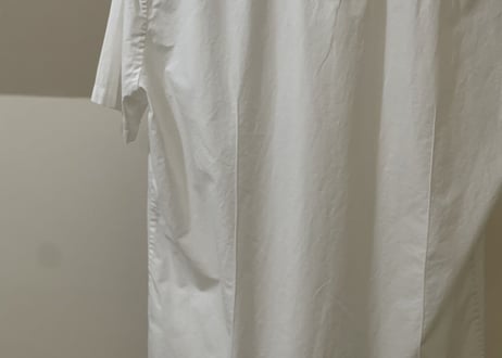 rafsimons logo shirt white