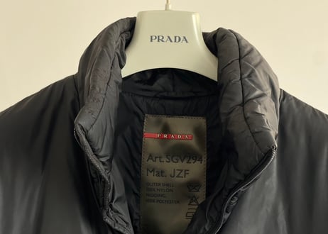 90s prada sports "中綿" outer #1