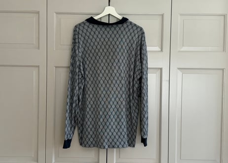 balenciaga "総柄" made in Italy tops