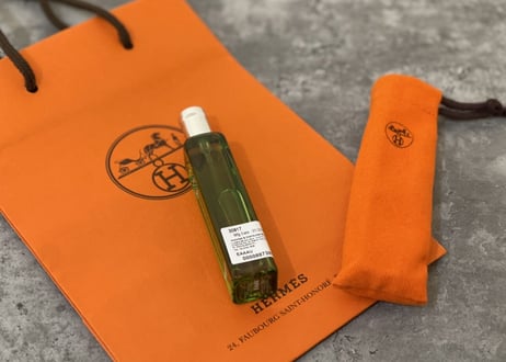 hermes fragrance "Eau d'Orange Verte" dead stock