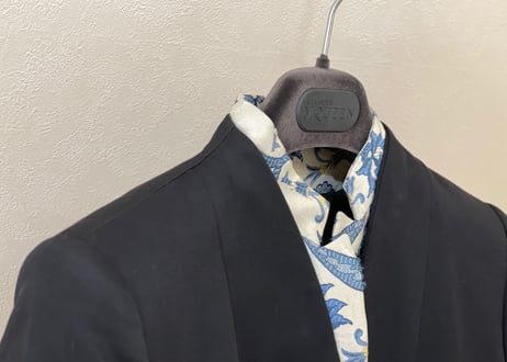 alexander mcqueen"初期”no collar jacket