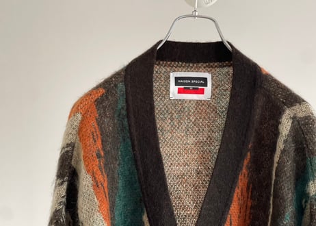 maison special mohair cardigan