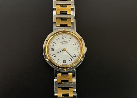 hermes dress watch "clipper”