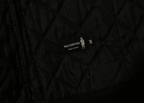 macintosh quilting coat