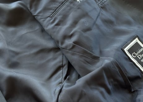 dior double set up suit
