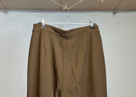 chanel wide trousers