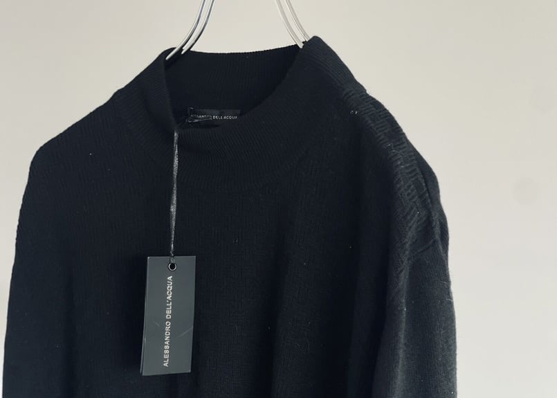 alessandro dell'acqua over sizer knit dead stoc alessandro dell'acqua over sizer knit dead stoc