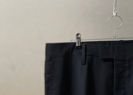 gucci set up suit wide lapel black