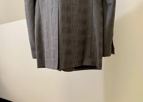 yves saint laurent rive gauche cashmere wool set up suit dead stock