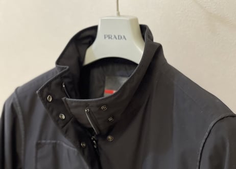prada gore-tex coat dead stock