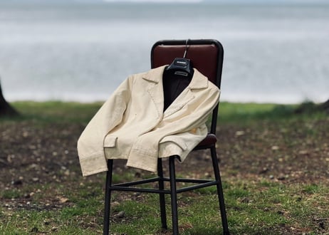 90-00s jilsander leather short jacket