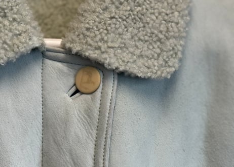 hermes mouton leather coat